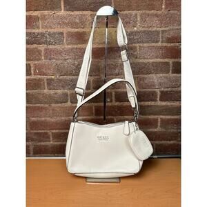 White Guess Purse